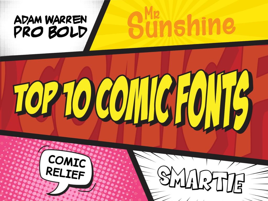 TOP 10 FREE COMIC FONTS Inkyy